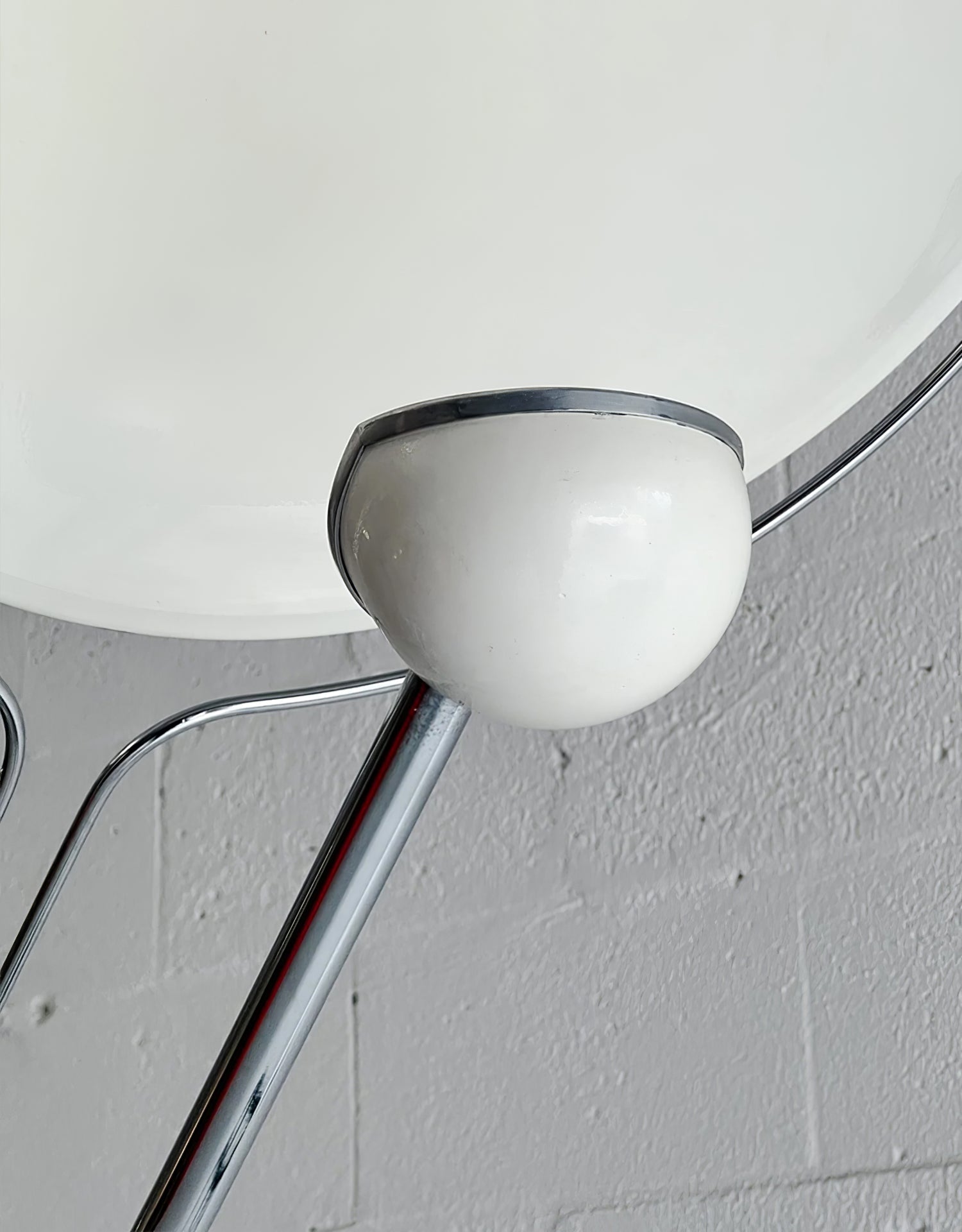 Salocchi Modern Arched Marble Floor Lamp with Integrated LED Standing Lighting for Indoor Spaces