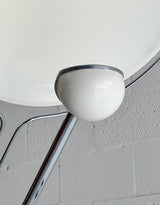 Salocchi Modern Arched Marble Floor Lamp with Integrated LED Standing Lighting for Indoor Spaces