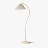 modern-arched-standing-floor-lamp-with-pleated-fabric-shade-in-cream-finish
