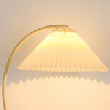 modern-arched-standing-floor-lamp-with-pleated-fabric-shade-in-cream-finish