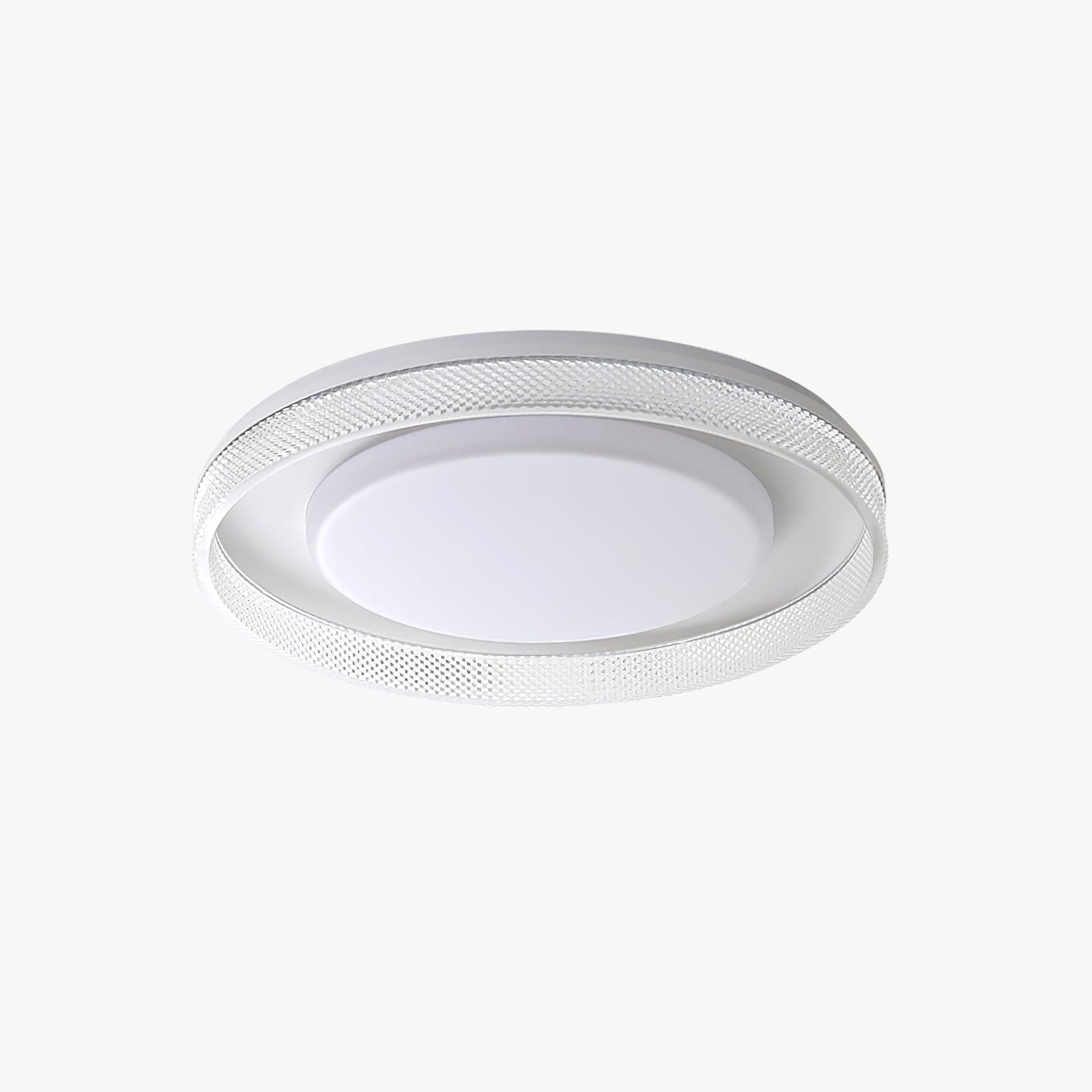 Modern Round LED Flush Mount Ceiling Light with Adjustable Color Temperature 19.7 Inch