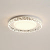 Modern Round LED Flush Mount Ceiling Light with Adjustable Color Temperature 19.7 Inch