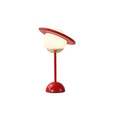 Modern Saturn Planet Geometric LED Table Lamp with Spherical Glass Diffuser