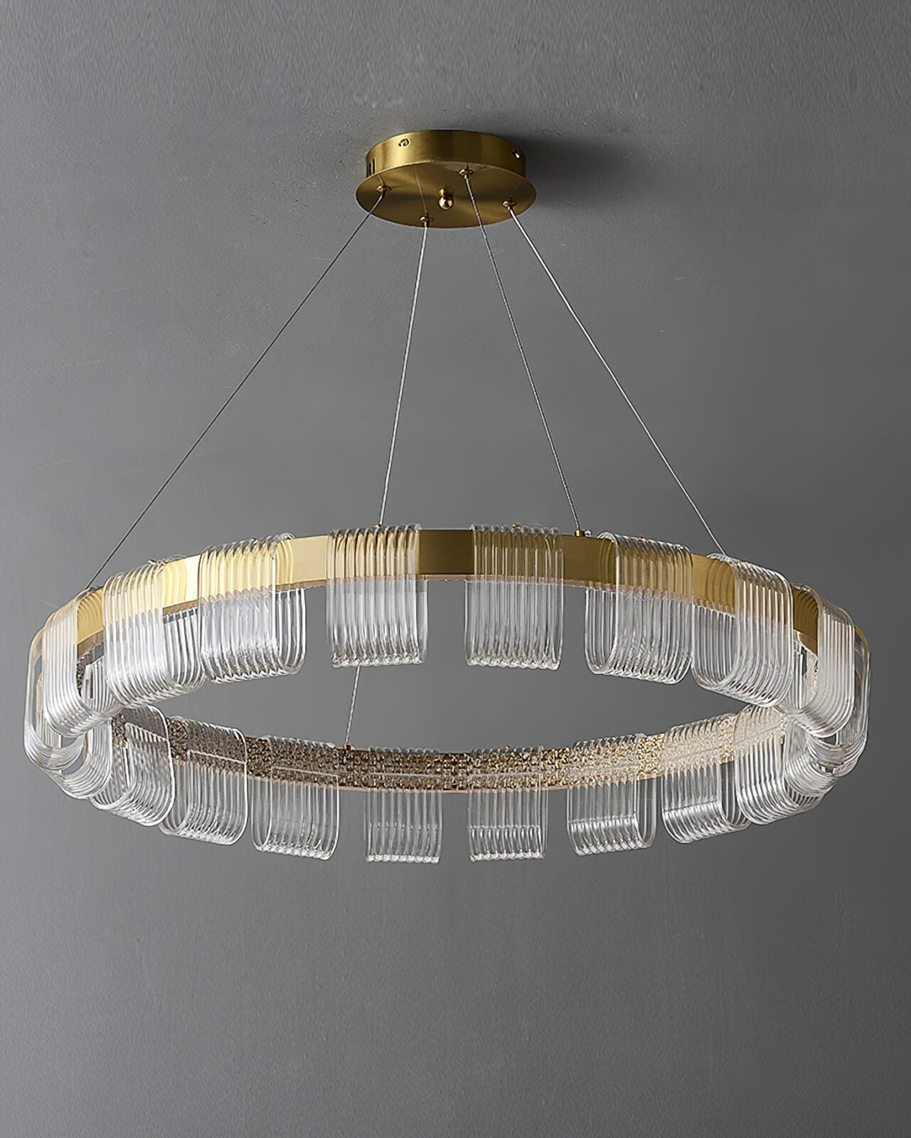 modern-gold-saturno-ring-led-chandelier-with-tetrahedral-acrylic-diffusers