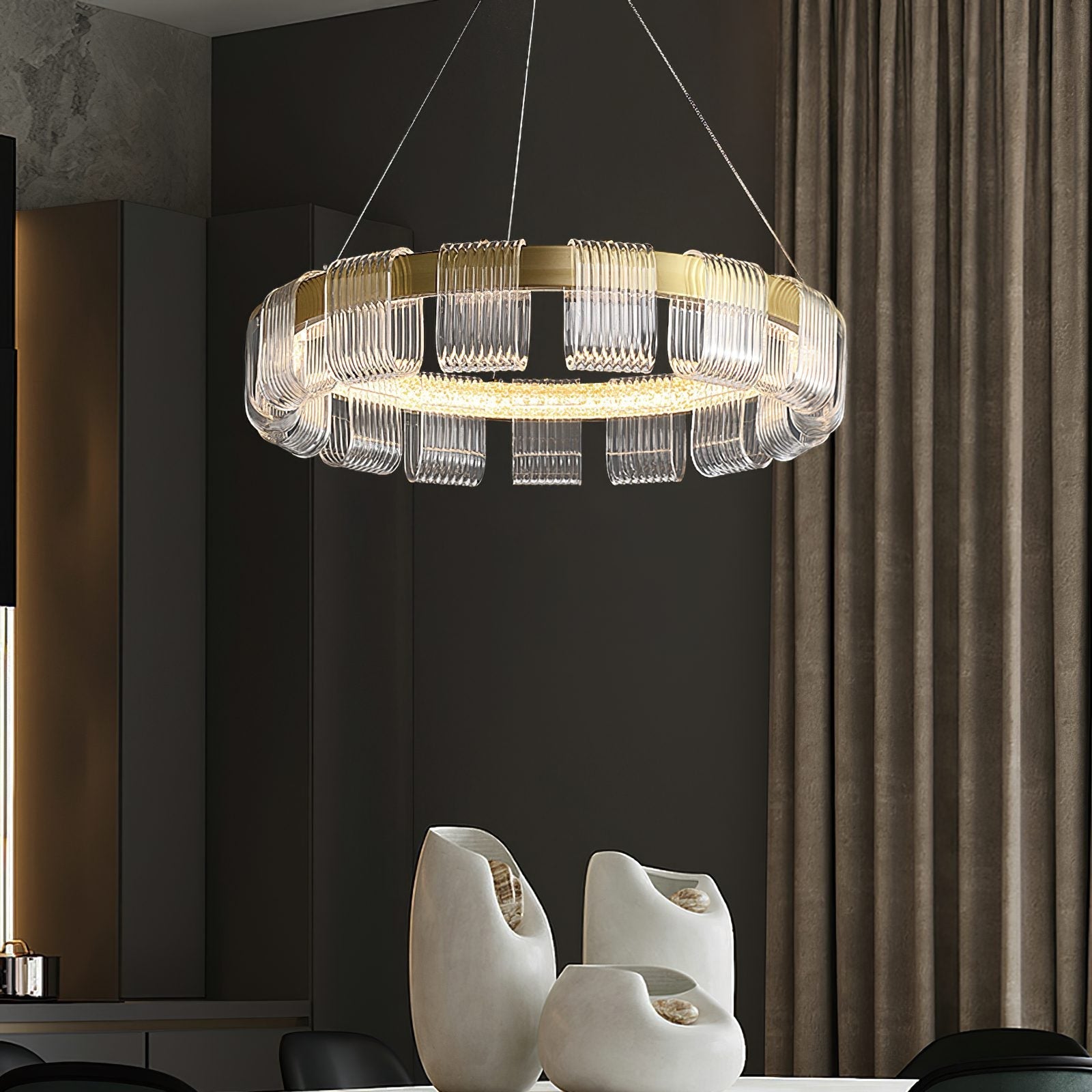 modern-gold-saturno-ring-led-chandelier-with-tetrahedral-acrylic-diffusers