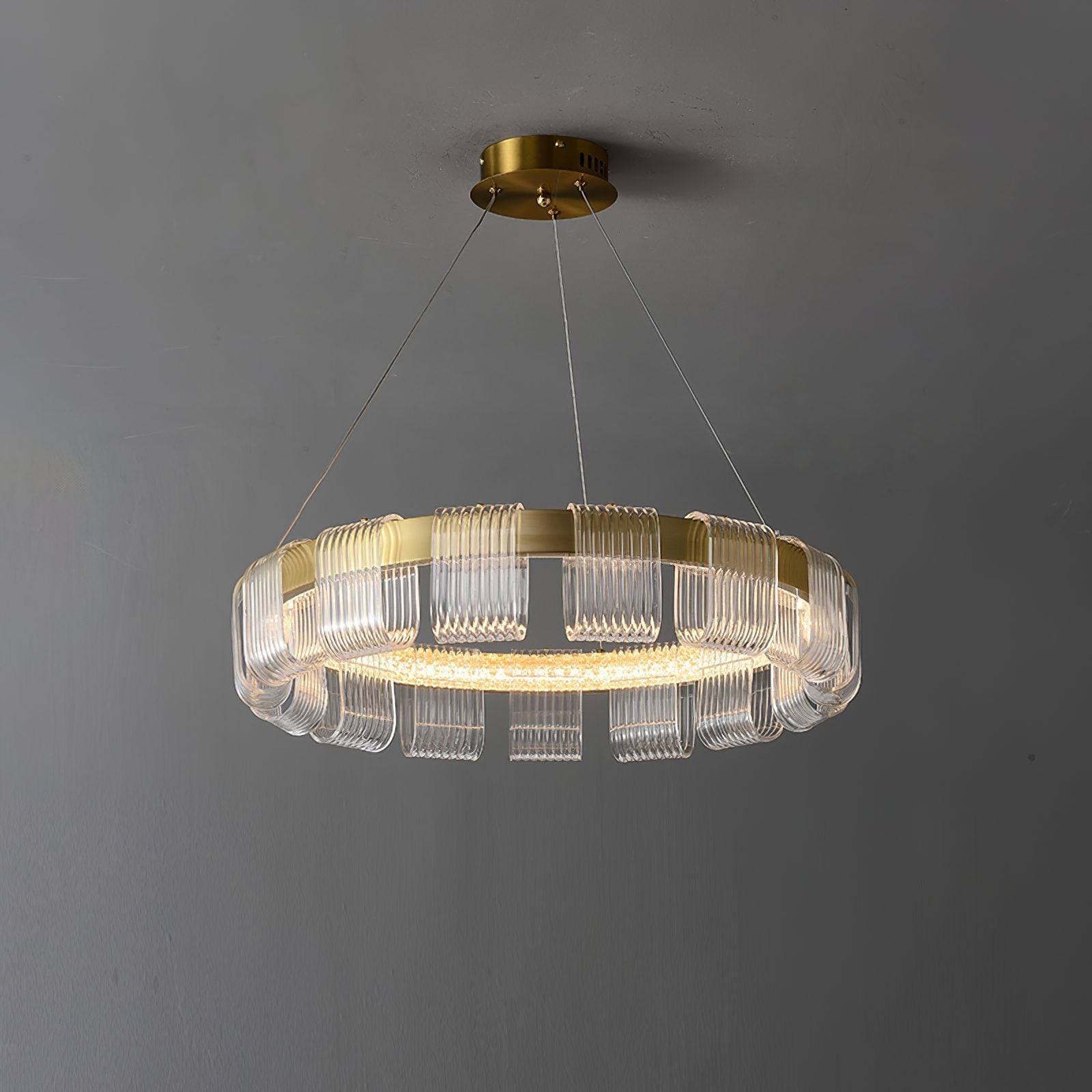 modern-gold-saturno-ring-led-chandelier-with-tetrahedral-acrylic-diffusers