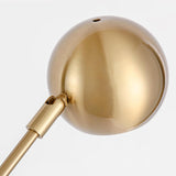 Modern Scandinavian Gold Floor Lamp for Ambient Living Room and Bedroom Lighting