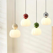 Allo Living Cream Art Deco Pendant Light