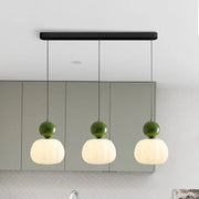 Allo Living Cream Art Deco Pendant Light