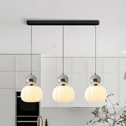 Allo Living Cream Art Deco Pendant Light