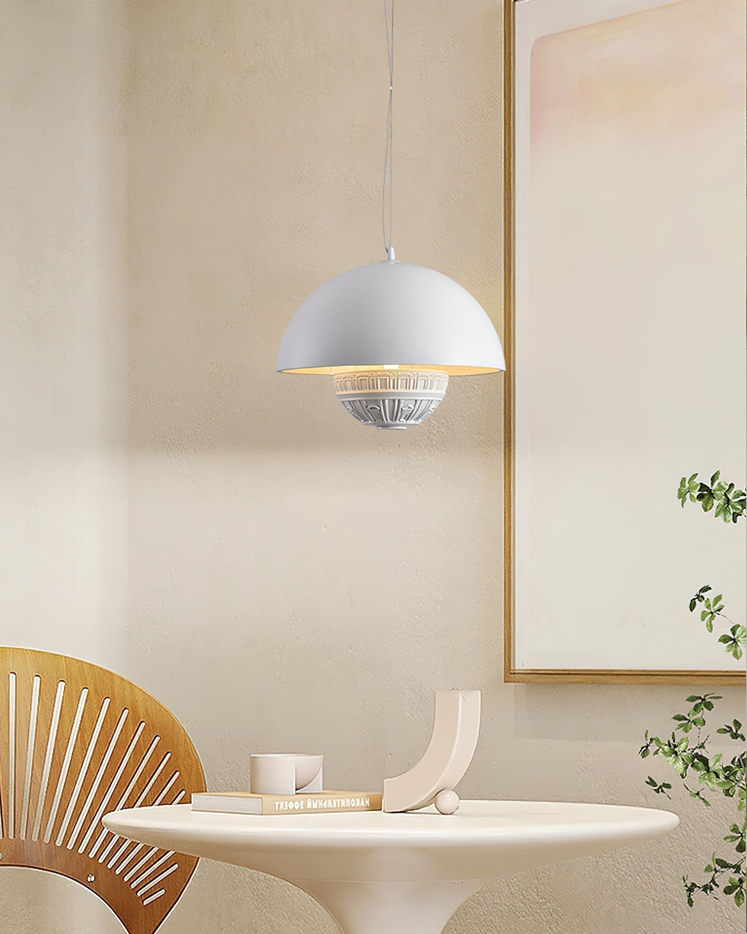 modern-matte-white-semi-circular-led-pendant-light-minimalist-resin-ceiling-fixture