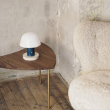 Portable Rechargeable Mushroom Table Lamp with Touch Dimming and Integrated LED