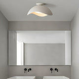 Modern Wave Design Integrated LED Flush Mount Ceiling Light for Home Interiors