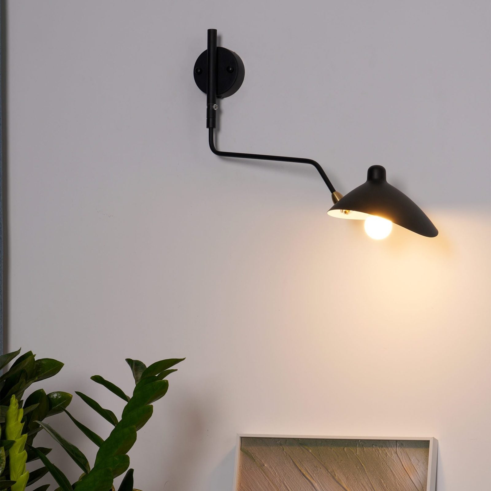 industrial-adjustable-long-arm-wall-sconce-with-rotating-metal-shade-for-indoor-lighting