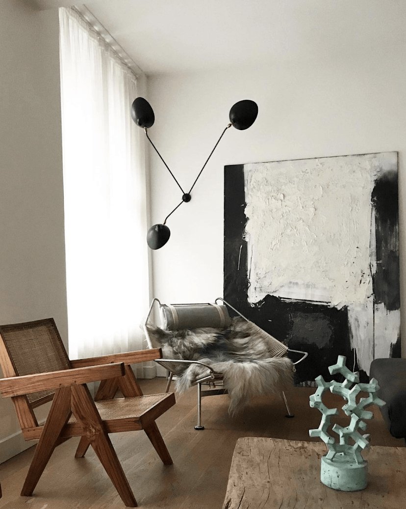 Modern Industrial Multi Arm Spider Chandelier with Adjustable Rotating Steel Arms