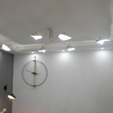 Modern Multi Arm Sculptural Rotating Ceiling Light with Adjustable Heads