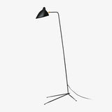 Mid Century Modern Three Arm Rotating Floor Lamp Sculptural Standing Light for Living Room