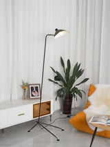 Mid Century Modern Three Arm Rotating Floor Lamp Sculptural Standing Light for Living Room