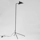 Mid Century Modern Three Arm Rotating Floor Lamp Sculptural Standing Light for Living Room