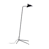 Mid Century Modern Three Arm Rotating Floor Lamp Sculptural Standing Light for Living Room