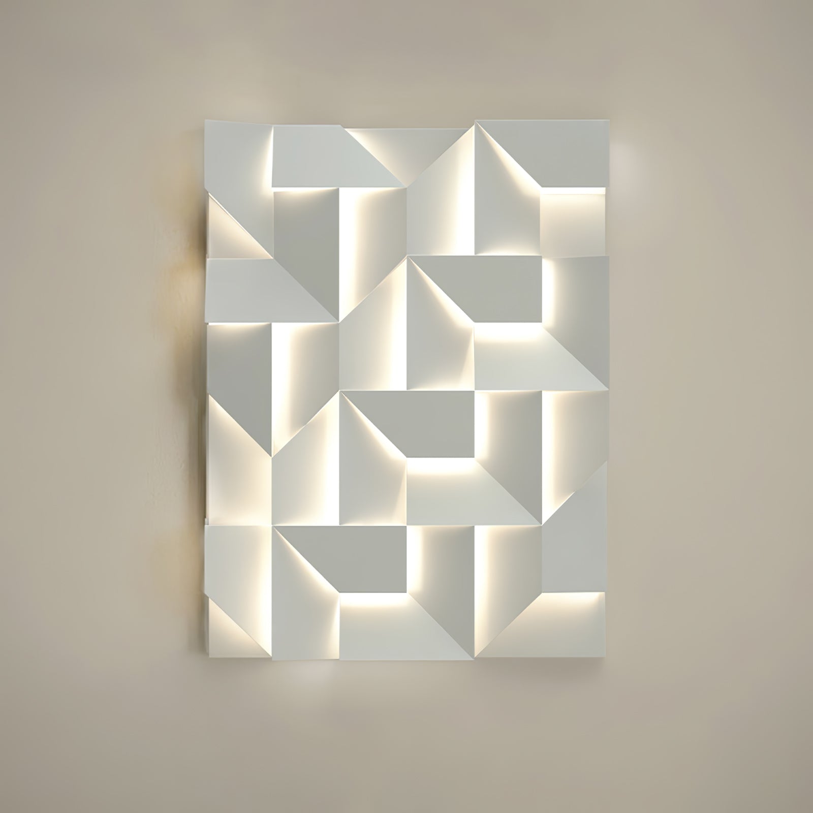 Modern Cordless LED Wall Sconce Matte White Aluminum Rechargeable Decorative Lighting