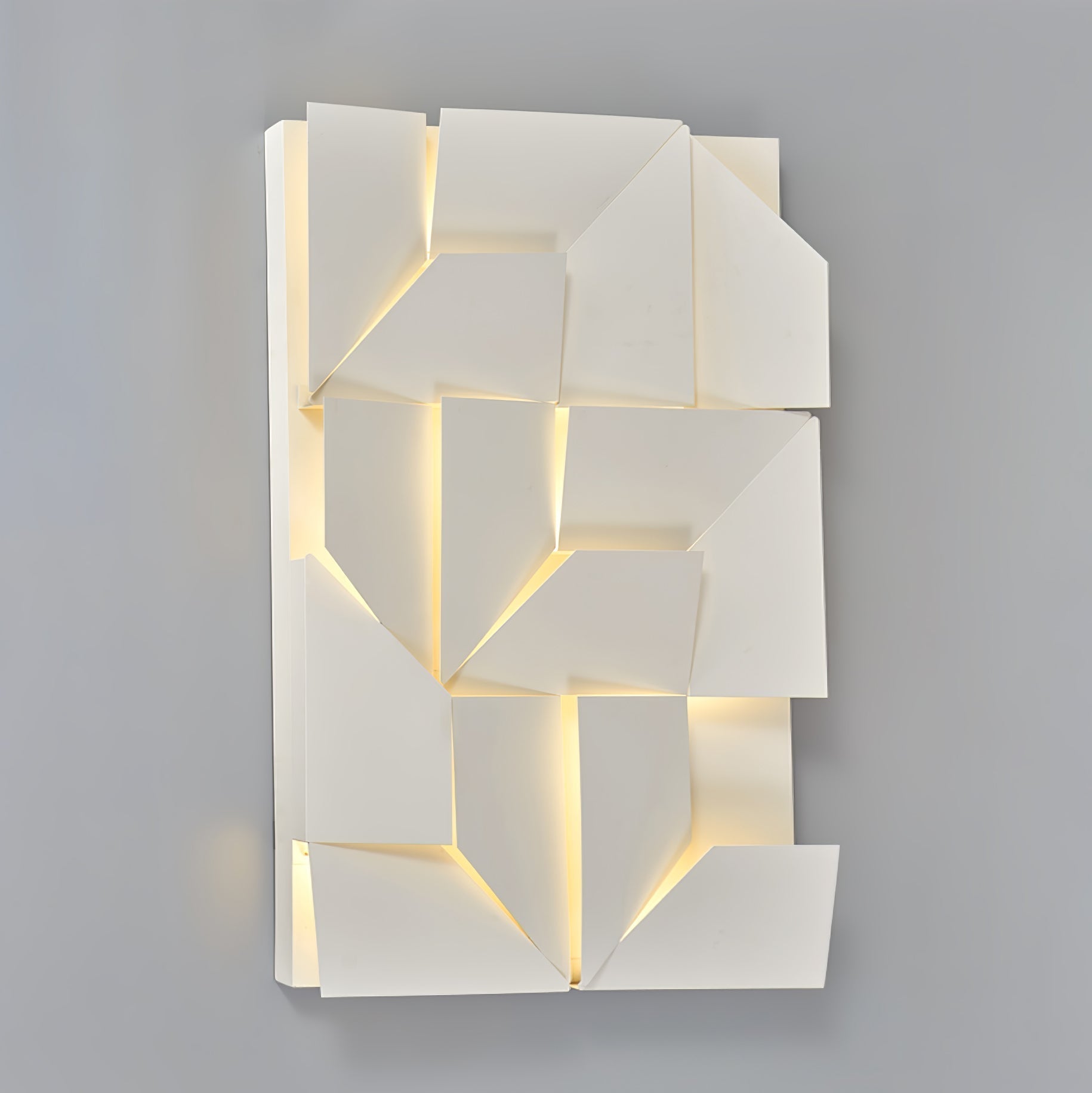 Modern Cordless LED Wall Sconce Matte White Aluminum Rechargeable Decorative Lighting