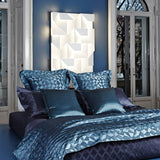 Modern Cordless LED Wall Sconce Matte White Aluminum Rechargeable Decorative Lighting