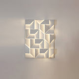 Modern Grand Shadow LED Wall Sconce Aluminum Diffused Indoor Light Matte White