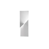 Modern Cordless LED Wall Sconce Matte White Aluminum Rechargeable Decorative Lighting