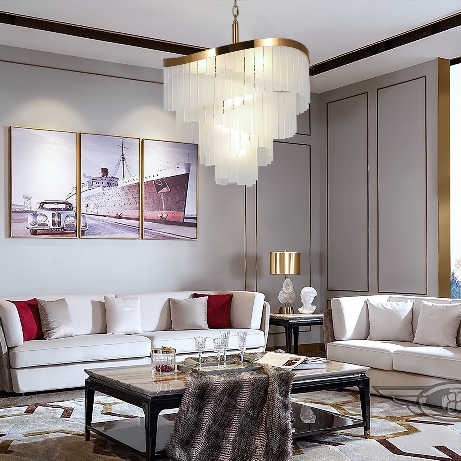 modern-frosted-glass-spiral-chandelier-with-elegant-fringe-design-in-gold-and-white-finish