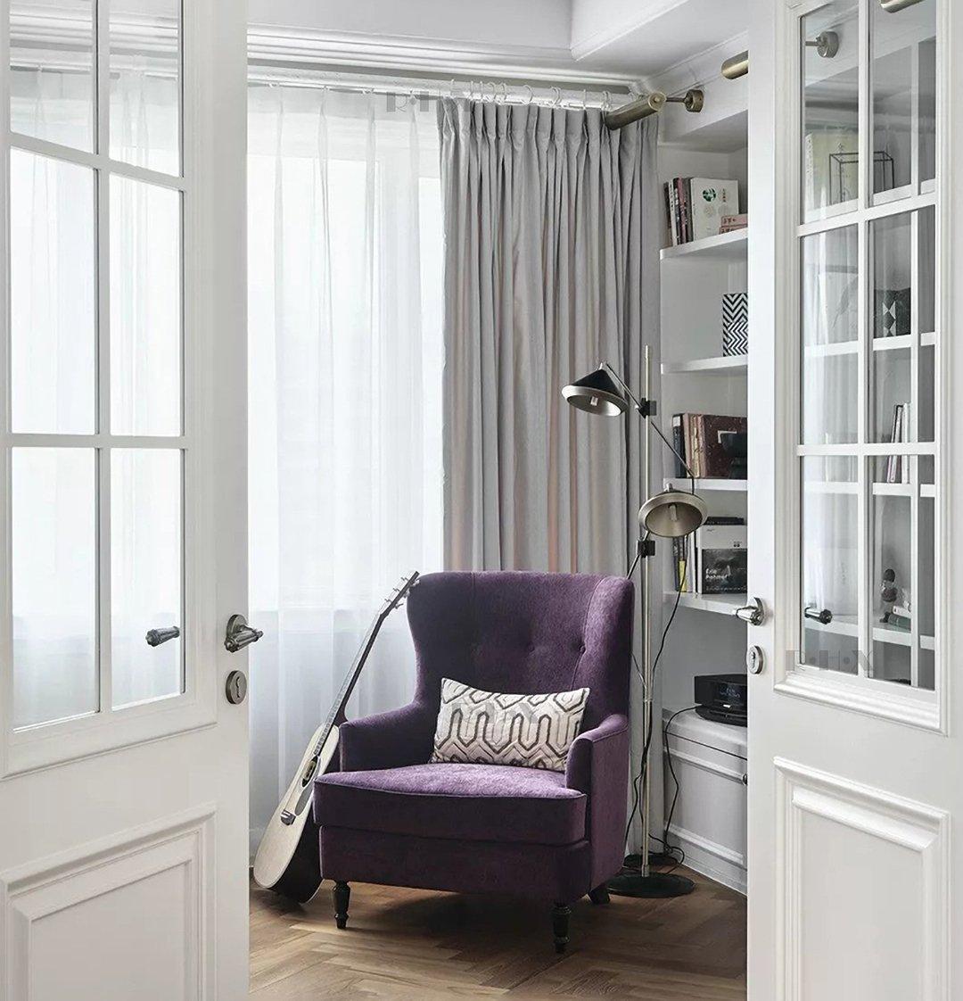 Modern Shear Adjustable Floor Lamp with Twin Arms and Rotatable Metal Shade