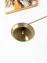 Modern Shear Adjustable Floor Lamp with Twin Arms and Rotatable Metal Shade