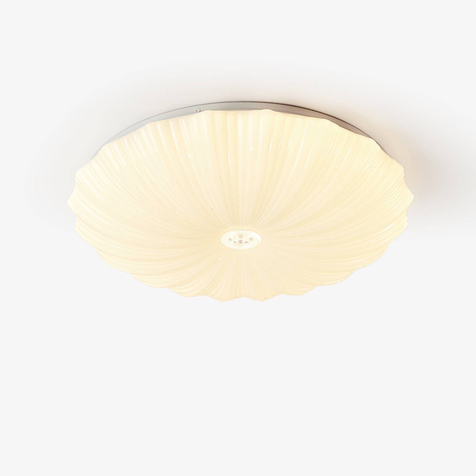 Modern Acrylic Round Ceiling Lamp Flush Mount LED Overhead Fixture for Living Room