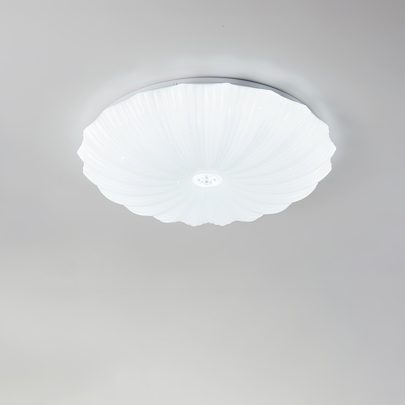 Modern Acrylic Round Ceiling Lamp Flush Mount LED Overhead Fixture for Living Room