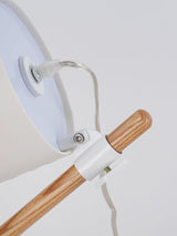 Modern Shift Solid Wood Table Lamp Minimalist Accent Lighting for Bedroom and Office