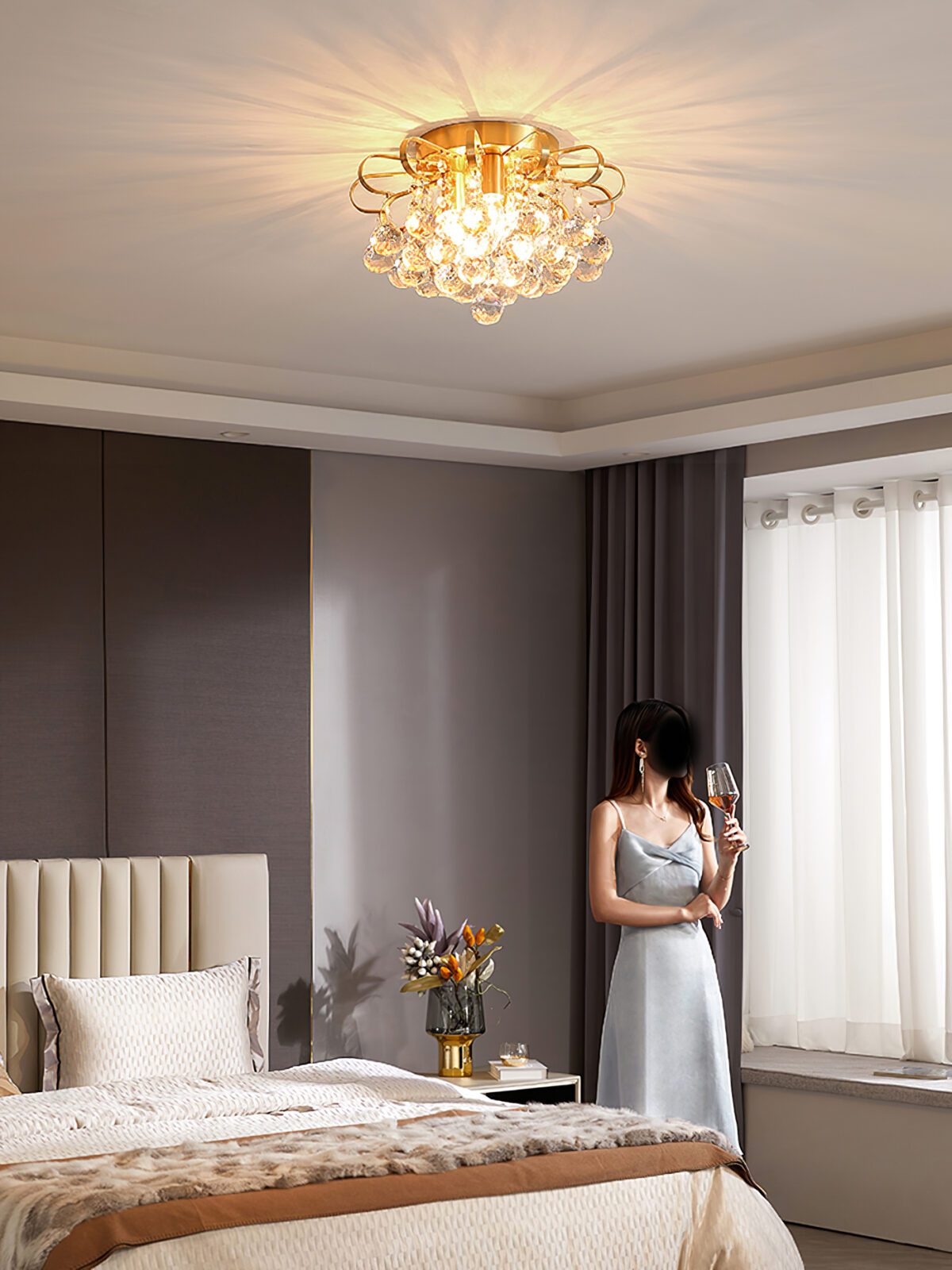 modern-brass-crystal-ball-flush-mount-ceiling-light-for-living-room-and-dining-area