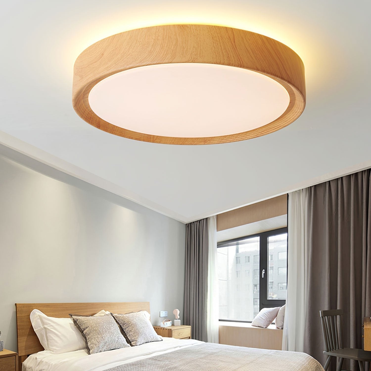 minimalist-round-wood-grain-led-ceiling-light-modern-flush-mount-fixture
