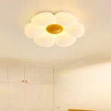 Blooming Six Petal Flower LED Flush Mount Ceiling Lamp for Nursery and Kids Rooms