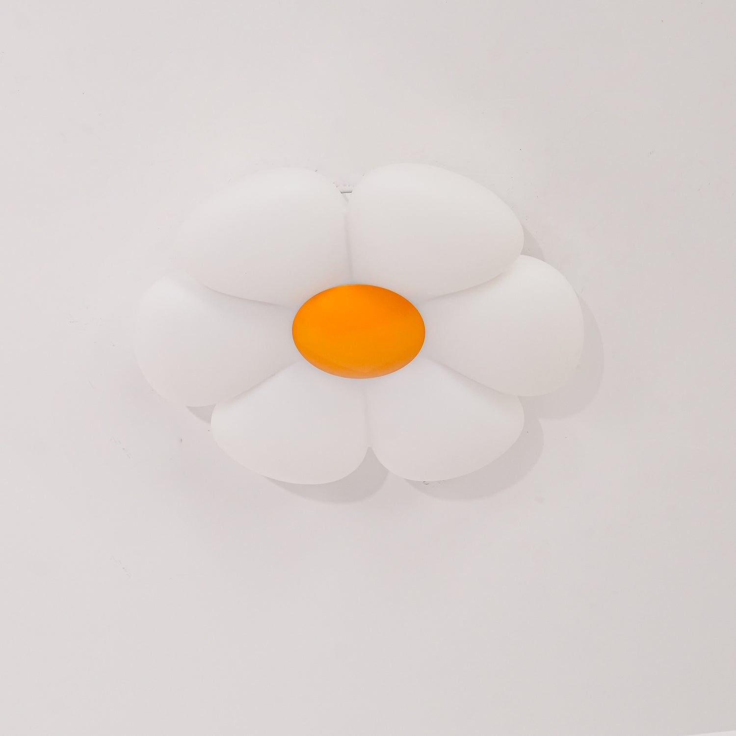 Blooming Six Petal Flower LED Flush Mount Ceiling Lamp for Nursery and Kids Rooms