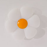 Blooming Six Petal Flower LED Flush Mount Ceiling Lamp for Nursery and Kids Rooms