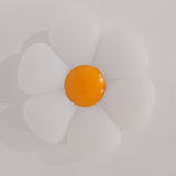 Blooming Six Petal Flower LED Flush Mount Ceiling Lamp for Nursery and Kids Rooms