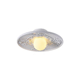 vintage-french-style-white-floral-resin-semi-flush-mount-ceiling-light