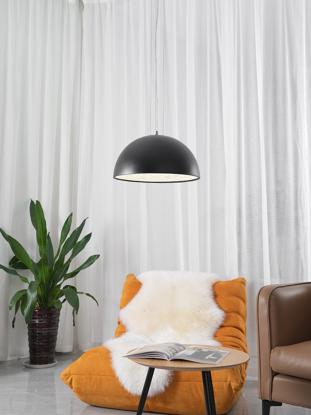 modern-floral-relief-dome-pendant-light-sky-garden-style-ornate-plaster-chandelier