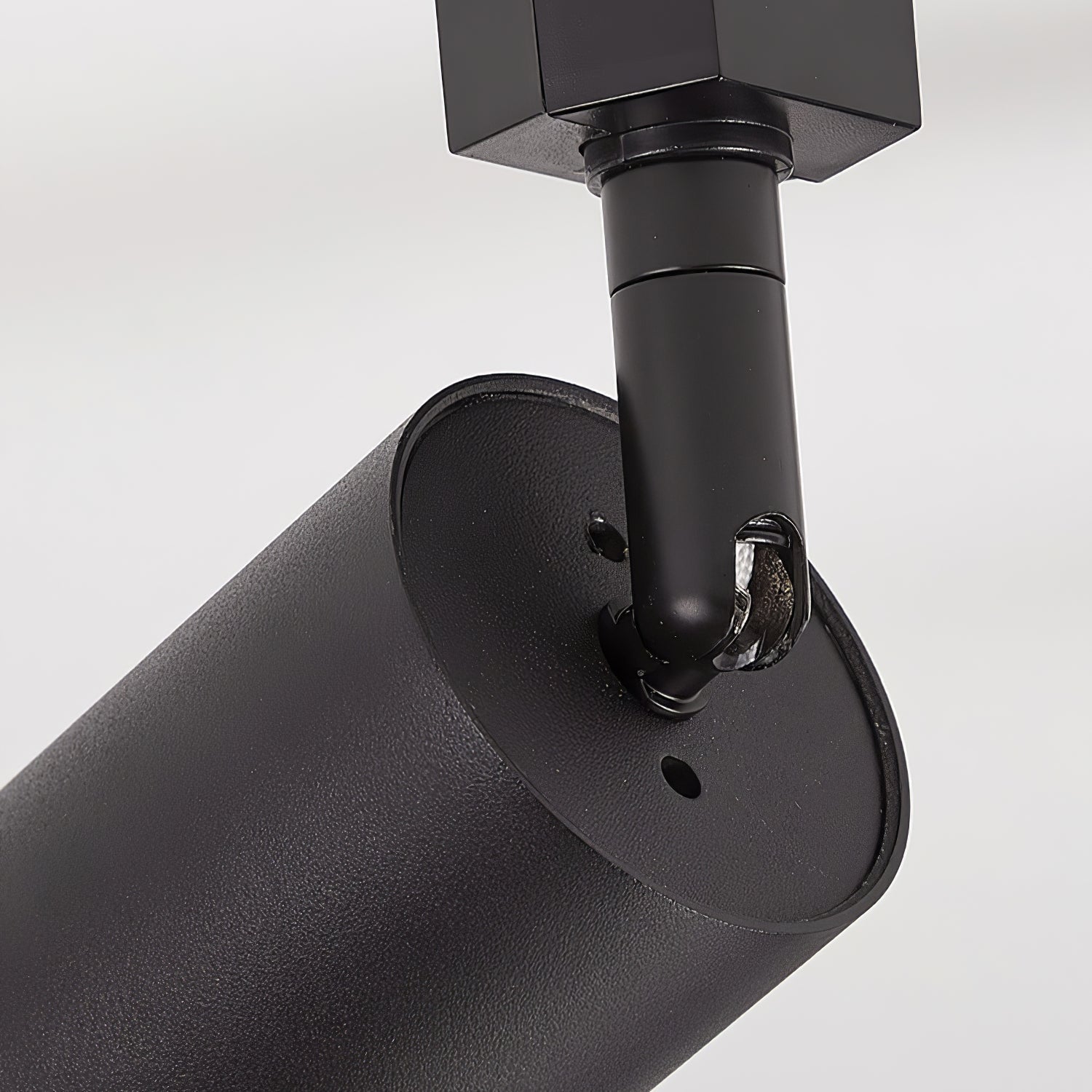 Modern Minimalist LED Cylinder Track Light Adjustable Spotlight for Gallery and Home