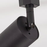 Modern Minimalist LED Cylinder Track Light Adjustable Spotlight for Gallery and Home