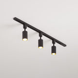 Modern Minimalist LED Cylinder Track Light Adjustable Spotlight for Gallery and Home