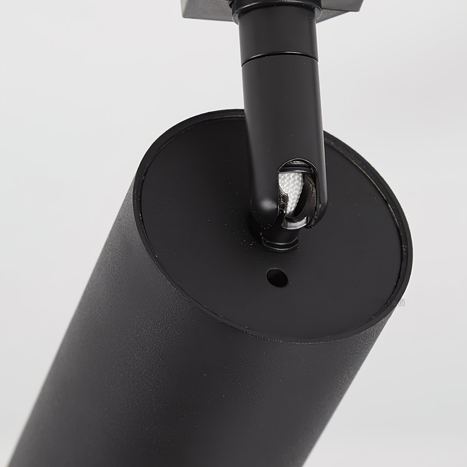 Modern Minimalist LED Cylinder Track Light Adjustable Spotlight for Gallery and Home