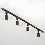 Modern Minimalist LED Cylinder Track Light Adjustable Spotlight for Gallery and Home
