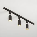 Modern Minimalist LED Cylinder Track Light Adjustable Spotlight for Gallery and Home