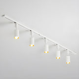 Modern Minimalist LED Cylinder Track Light Adjustable Spotlight for Gallery and Home